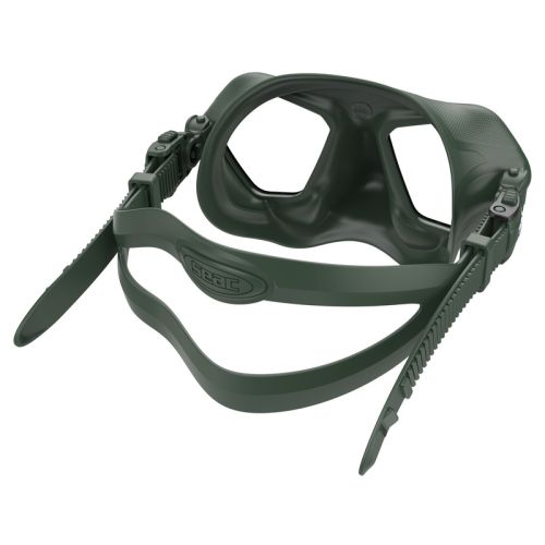 Маска для дайвінгу Seac WILD ANTIFOG GREEN темно-зелена силікон темно-зелений