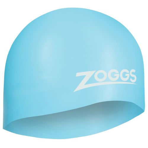 Шапочка для плавання Zoggs Easy-fit Silicone Cap жіноча блакитна