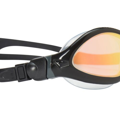 Окуляри для плавання Zoggs Tiger LSR+ Titanium чорний, мідні лінзи