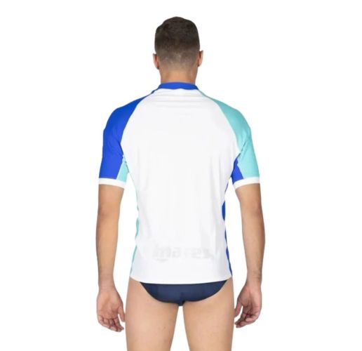 Футболка сонцезахисна Mares Rashguard SHIELD чоловіча біла