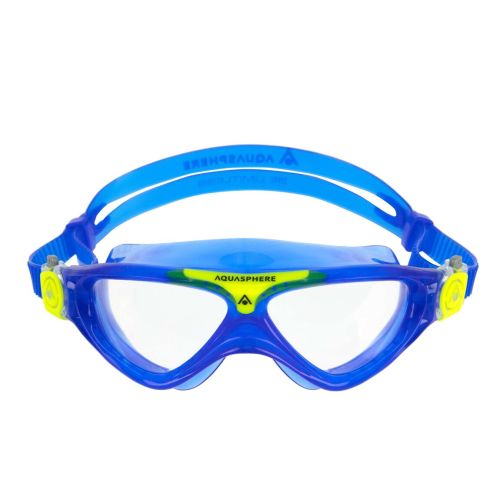 Окуляри для плавання Aquasphere Vista Junior 6+ синьо-жовті лінзи прозорі