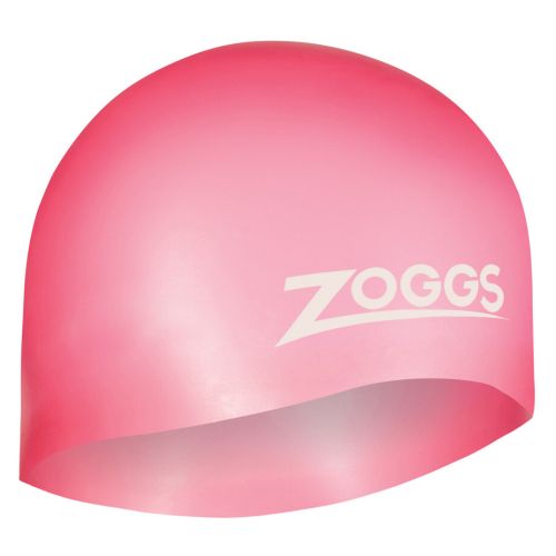 Шапочка для плавання Zoggs Easy-fit Silicone Cap жіноча рожева