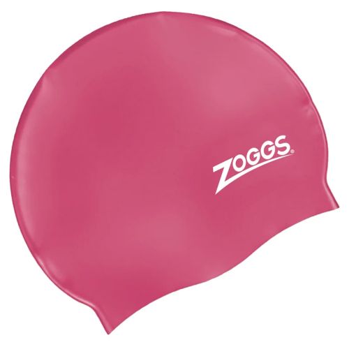Шапочка для плавання Zoggs Silicone Cap рожевий