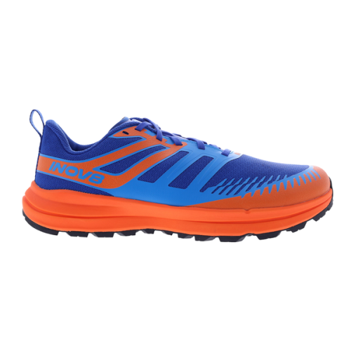 Кросівки для бігу трейлові чоловічі Inov-8 TrailFly Zero синьо-помаранчевий