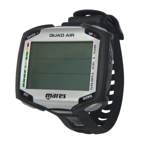 Декомпресиметр Mares Quad Air чорний