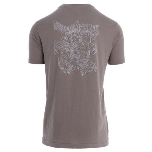 Футболка для бігу INOV-8 T-Shirt Conto чоловіча коричневий