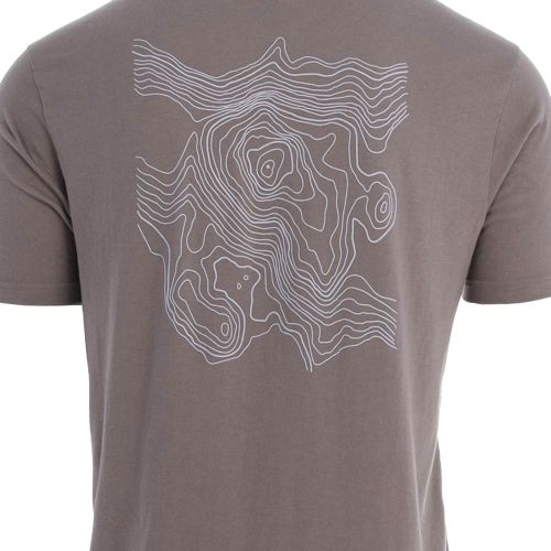 Футболка для бігу INOV-8 T-Shirt Conto чоловіча коричневий