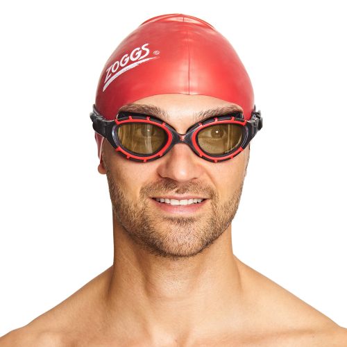 Окуляри для плавання Zoggs Predator Flex Polarized Ultra чорно-червоні S