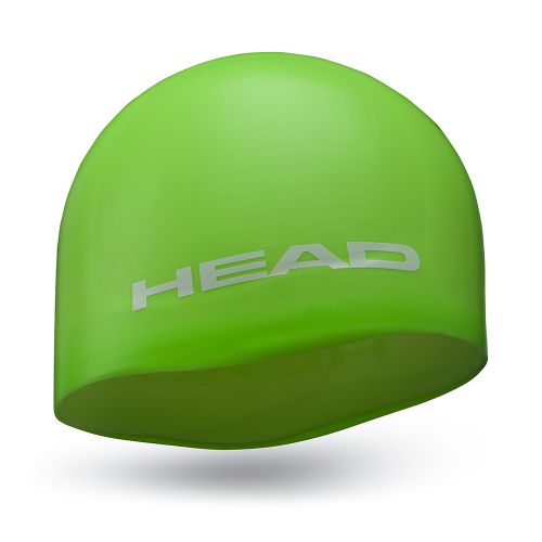 Шапочка для плавання дитяча Head Silicone Moulded Mid лаймова