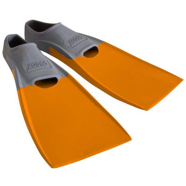 Ласти для плавання Zoggs Long Blade Rubber помаранчеві 27/29