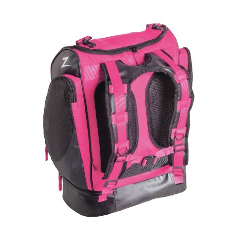 Сумка для басейну Zoggs Tour Back Pack 40 L чорно-рожева