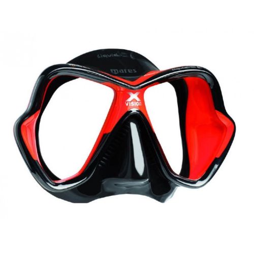 Маска для дайвінгу Mares X-Vision Liquidskin 13 чорно-червоний