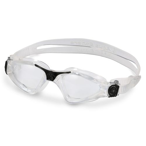 Окуляри для плавання Aquasphere KAYENNE V2 прозоро-чорні, лінзи прозорі