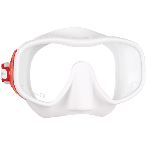 Маска для дайвінгу Mares Juno біло-червоний