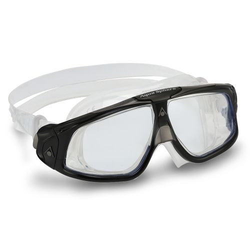 Окуляри для плавання Aquasphere SEAL 2.0 чорно-сірі лінзи прозорі