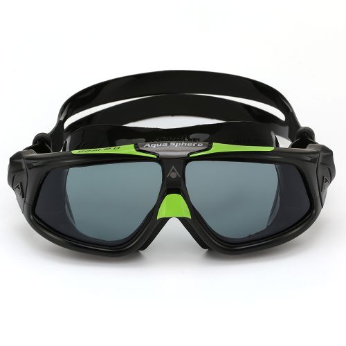 Окуляри для плавання Aquasphere SEAL 2.0 чорно-зелені лінзи темні