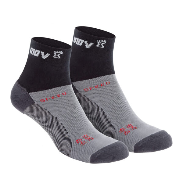 Носки для бега INOV-8 Speed Sock Mid Black 2 пары средние