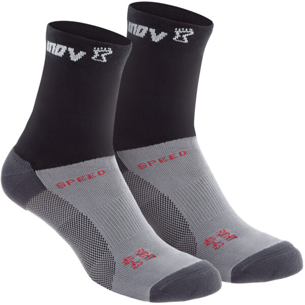 Носки для бега INOV-8 Speed Sock High Black 2 пары высокие