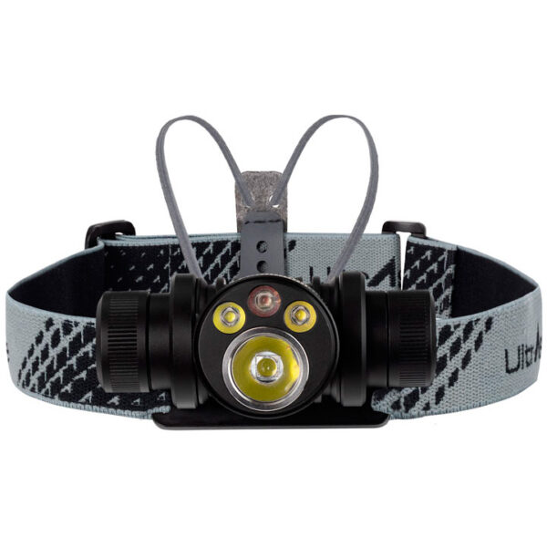 Фонарь для бега налобный UltrAspire Lumen 650 Oculus Headlamp Black/Grеy